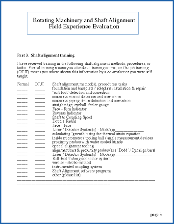 eval form 3